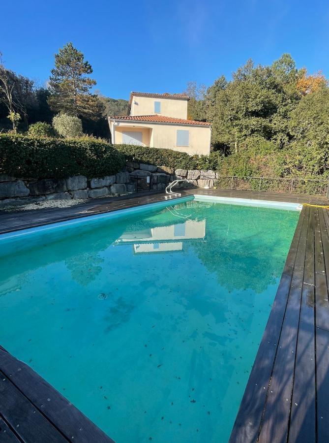 Villa Chez Laura Pres Du Pont D'Arc Salavas Esterno foto