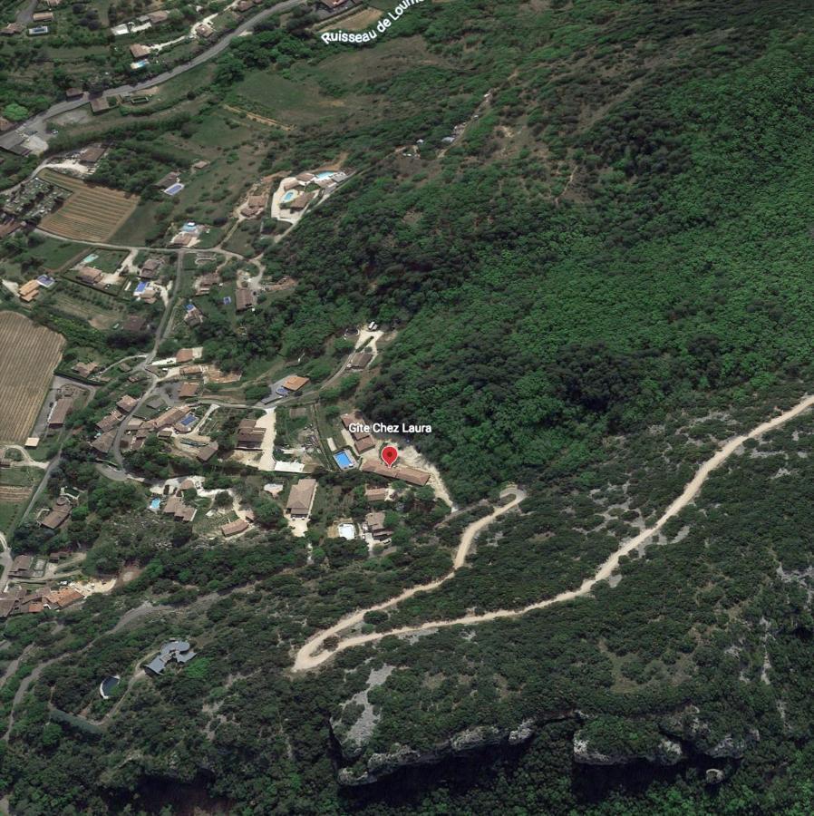 Villa Chez Laura Pres Du Pont D'Arc Salavas Esterno foto